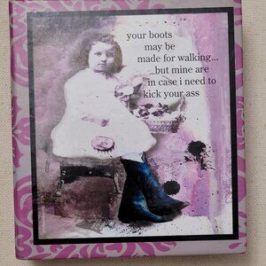 Erin Smith - These Boots are made for walking Card Money Holder